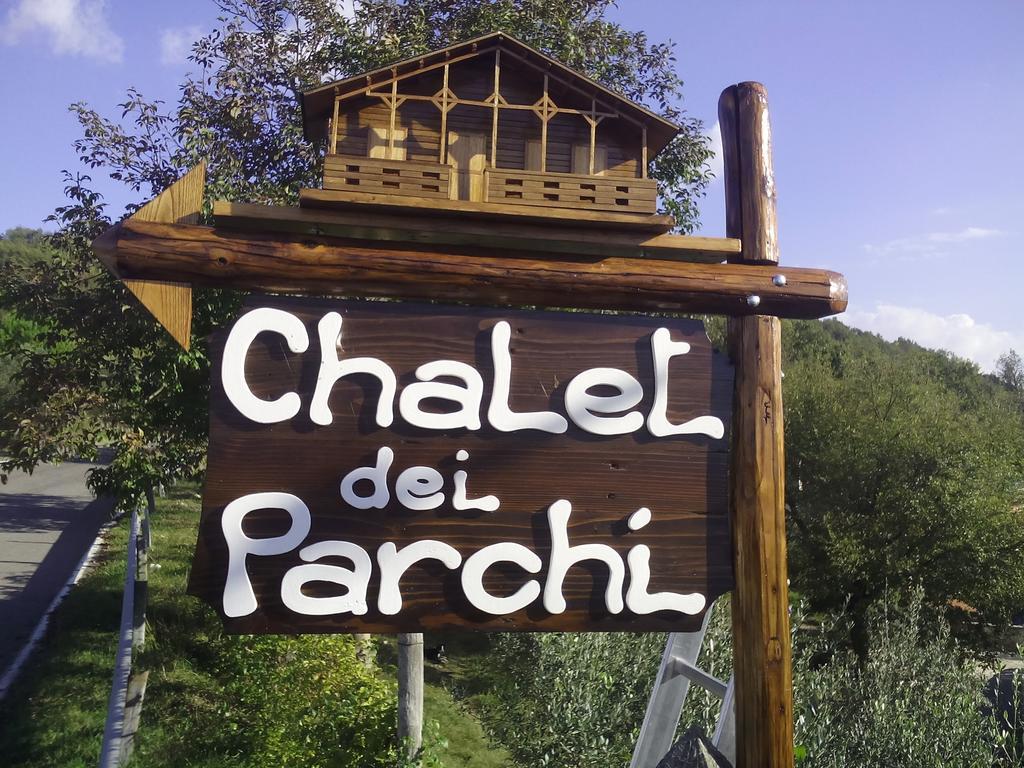 Chalet Dei Parchi Bed & Breakfast Saracinesco Exterior photo